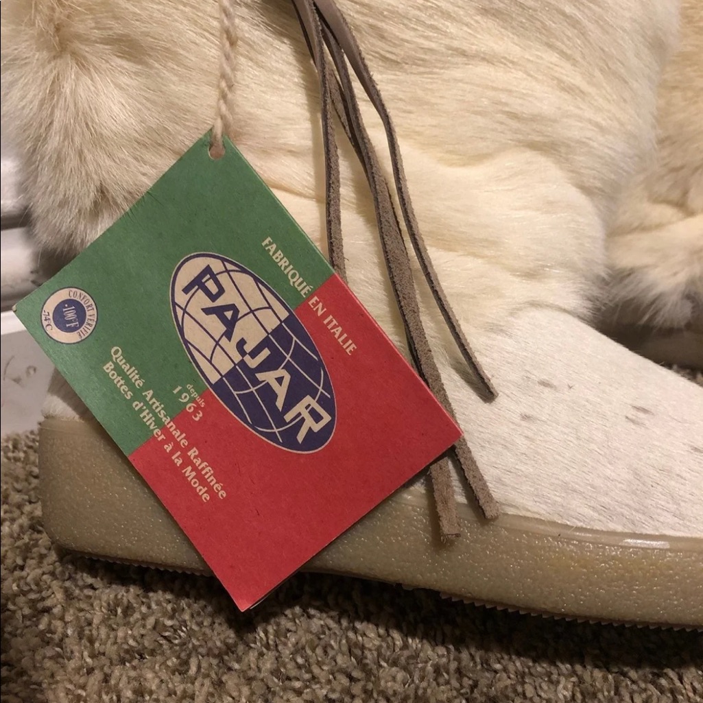 Pajar Fur Boots, Size 10.5
